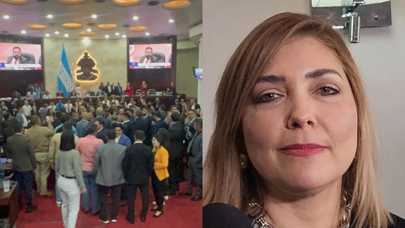 Congreso espera renuncia formal de Ana Paola Hall