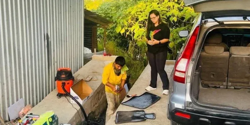 Diputada Isis Cuellar muestra solidaridad con emprendedor de carwash y recibe críticas