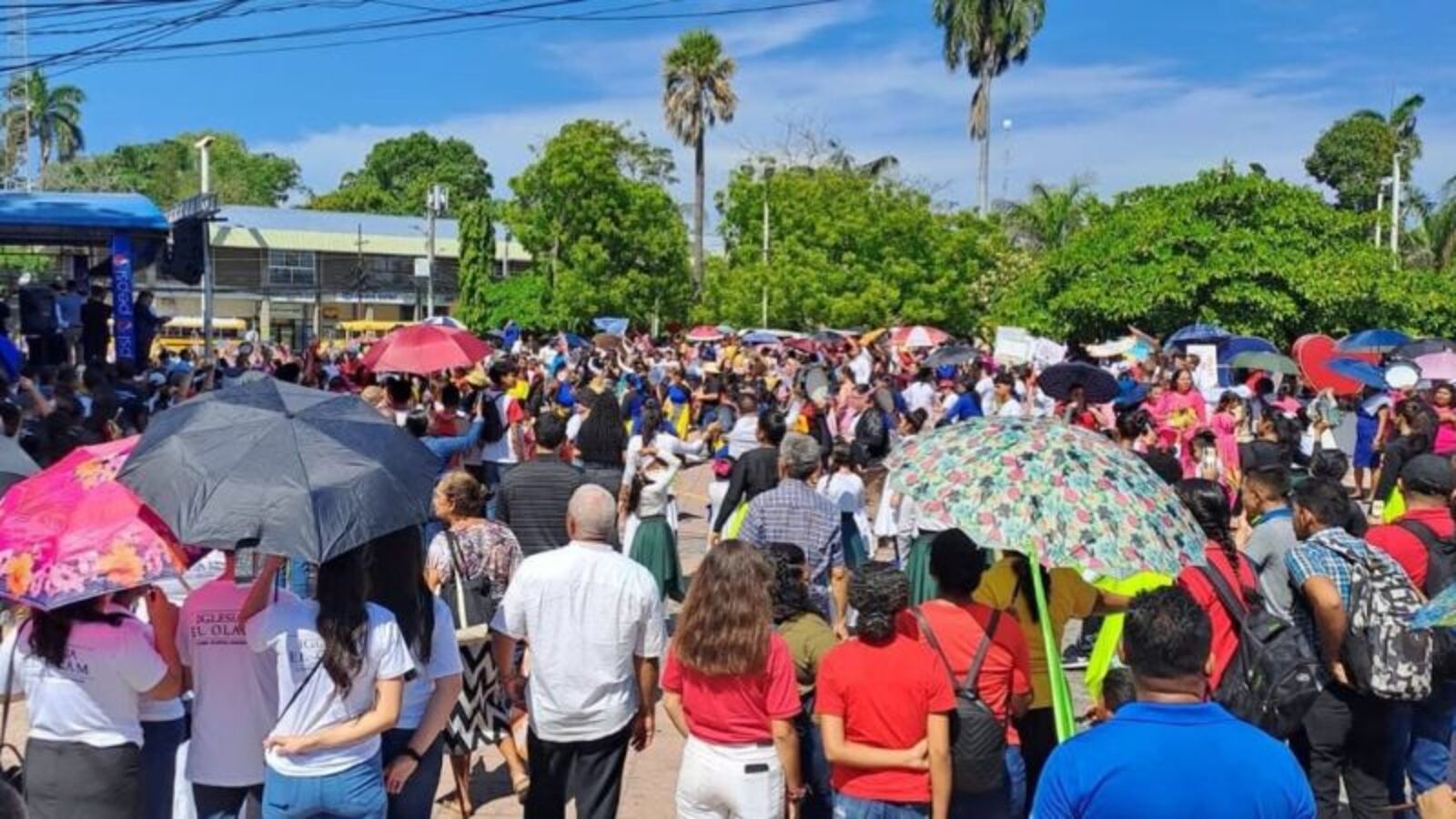 Marcha convocada por iglesias