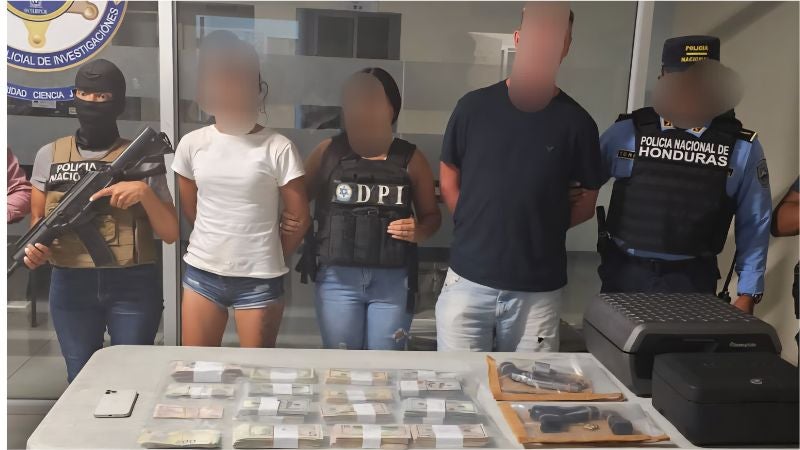 Canadiense hondureña capturados La Ceiba