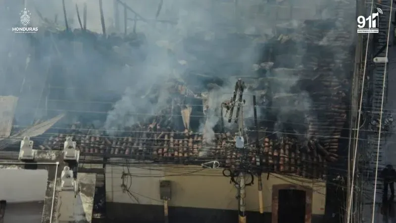 Quedó Chinda Díaz incendio