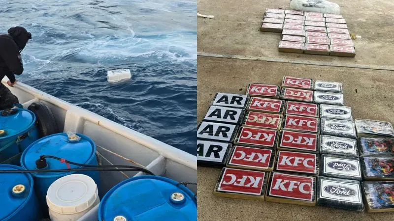 52 kilos cocaína Caribe