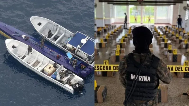 Semisumergible cocaína Guatemala