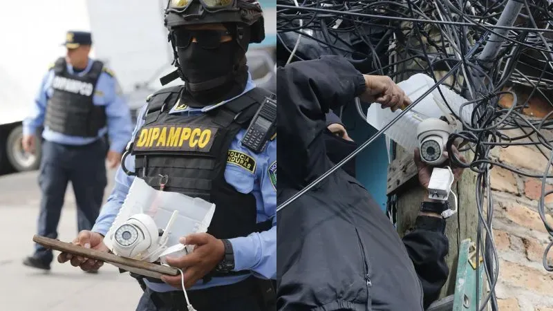 Dipampco retira cámaras criminales