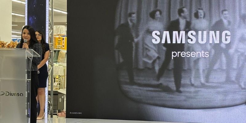 Diunsa y Samsung presentan en Honduras la nueva línea de televisores Vision AI 2025