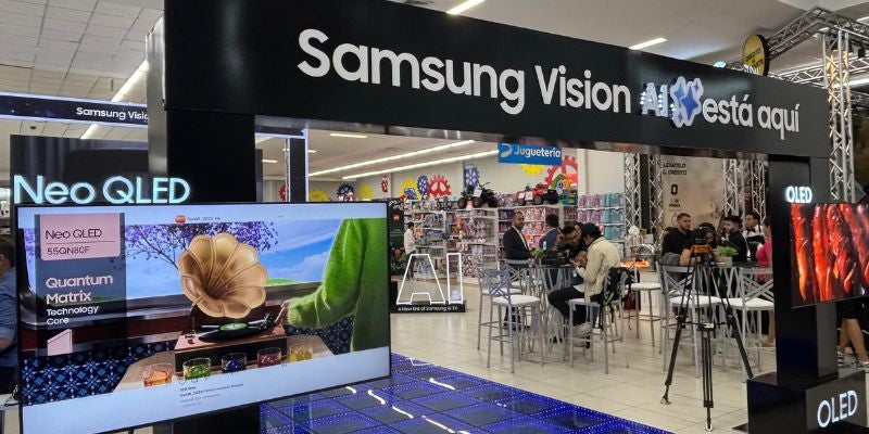 Diunsa y Samsung presentan en Honduras la nueva línea de televisores Vision AI 2025