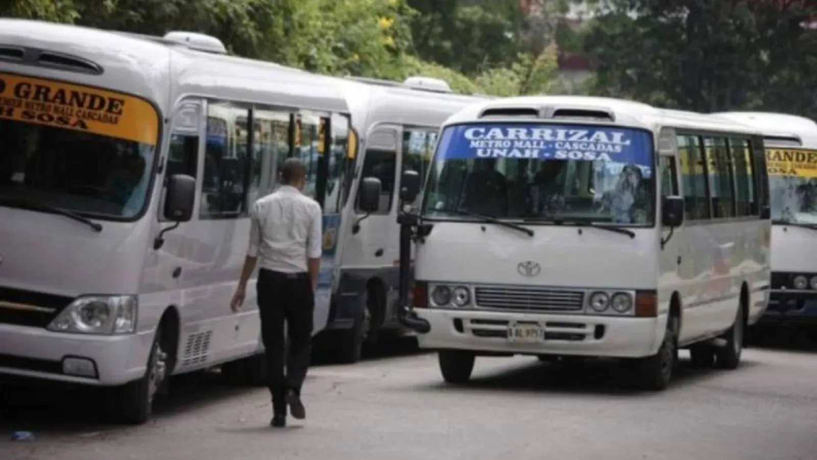 Transporte hondureño extorsión 2025