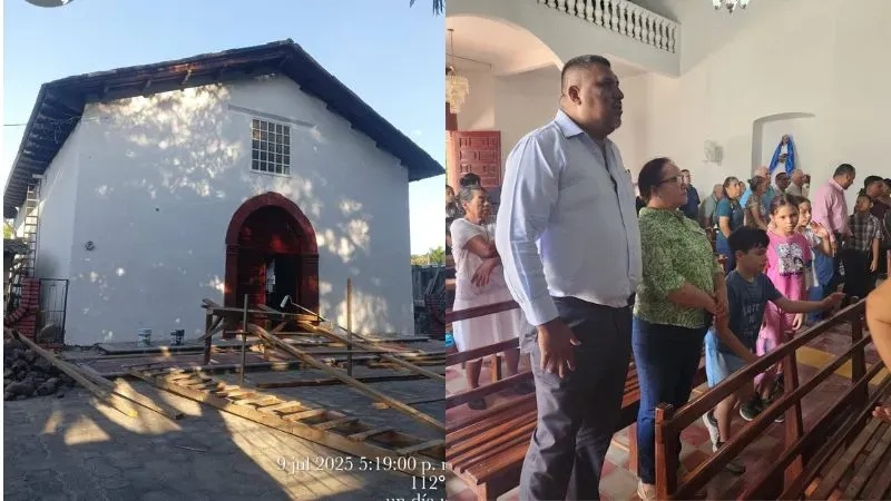 Restauran iglesia Nueva Armenia