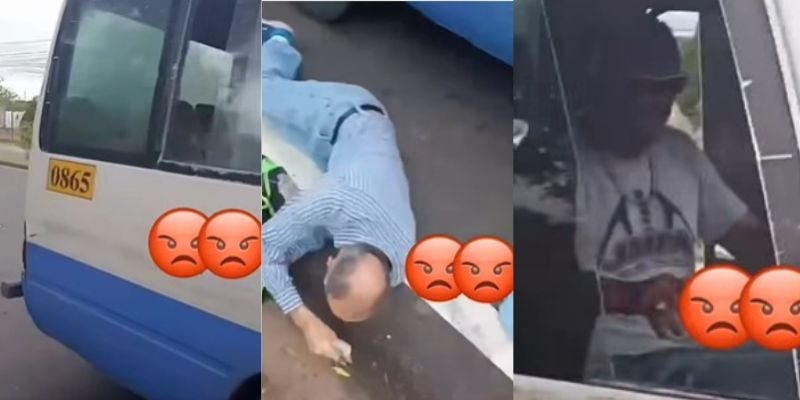 Busero arranca mientras una persona bajaba y la deja gravemente herida