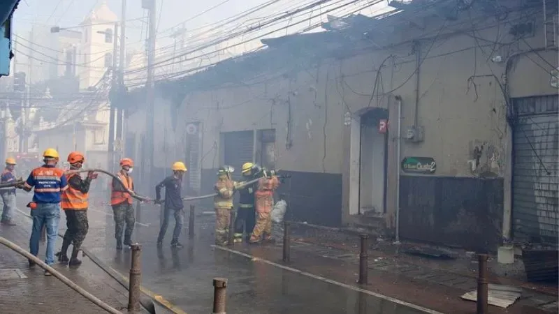 Cableado hidrantes casco histórico TGU