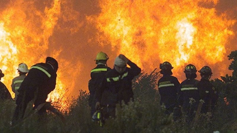 Incendio forestal España 2