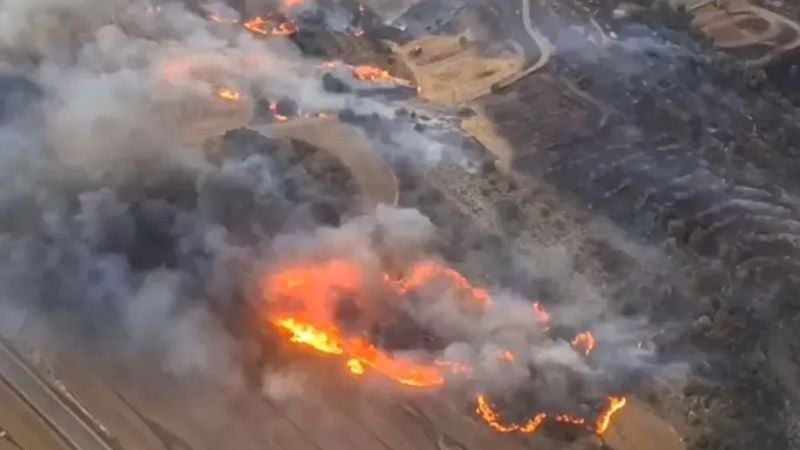 Incendio forestal España