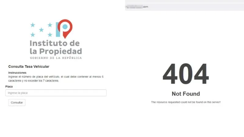 IP: Portal se cayó por políticas de seguridad