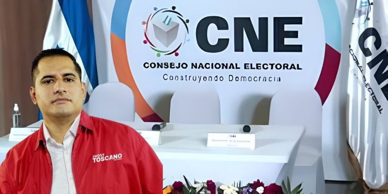 “Mi compromiso es con Honduras”: Jhosy Toscano al aceptar el cargo de consejero del CNE