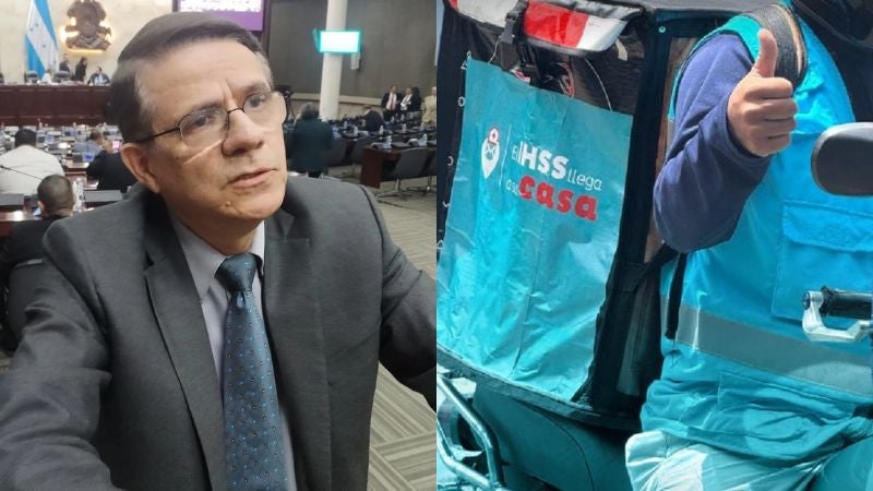 Matheu entrega medicinas IHSS