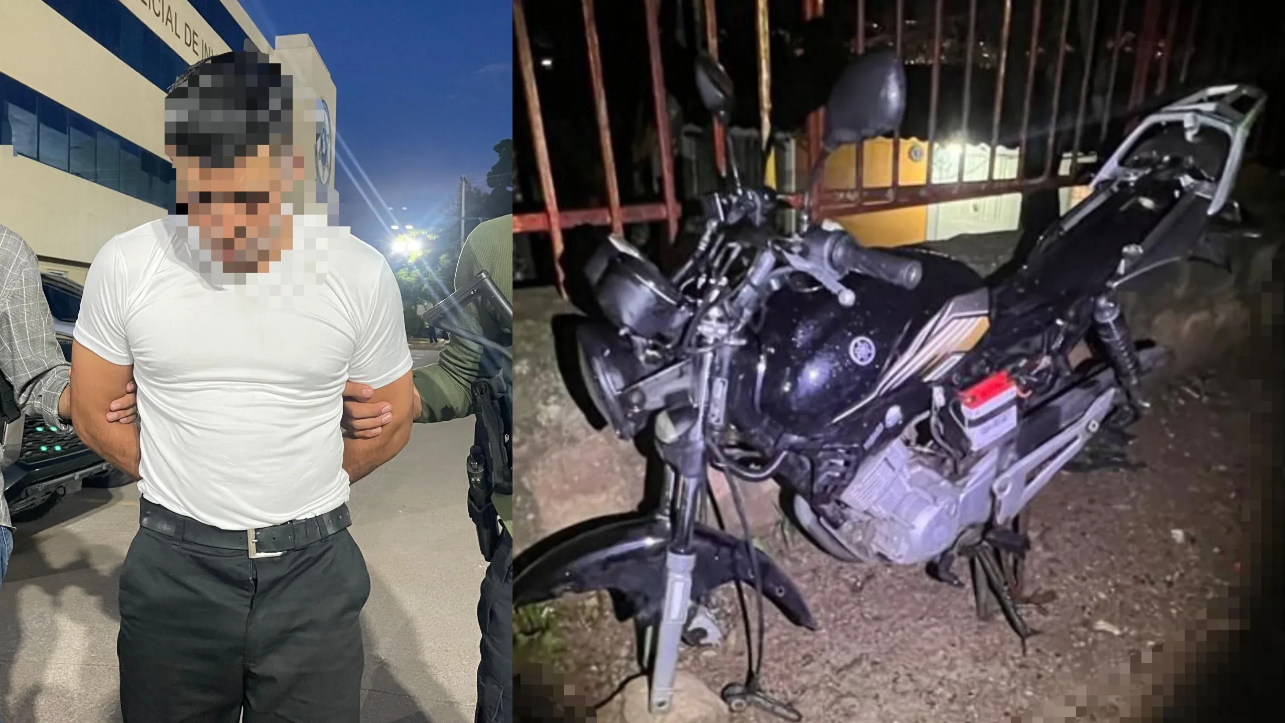 Hondureño robaba motos y vendía sus partes en Facebook