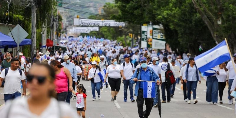 Movilización del Partido Nacional