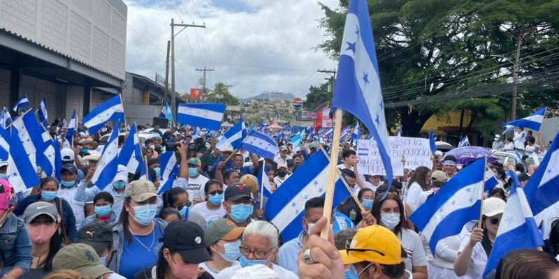 Movilización del Partido Nacional