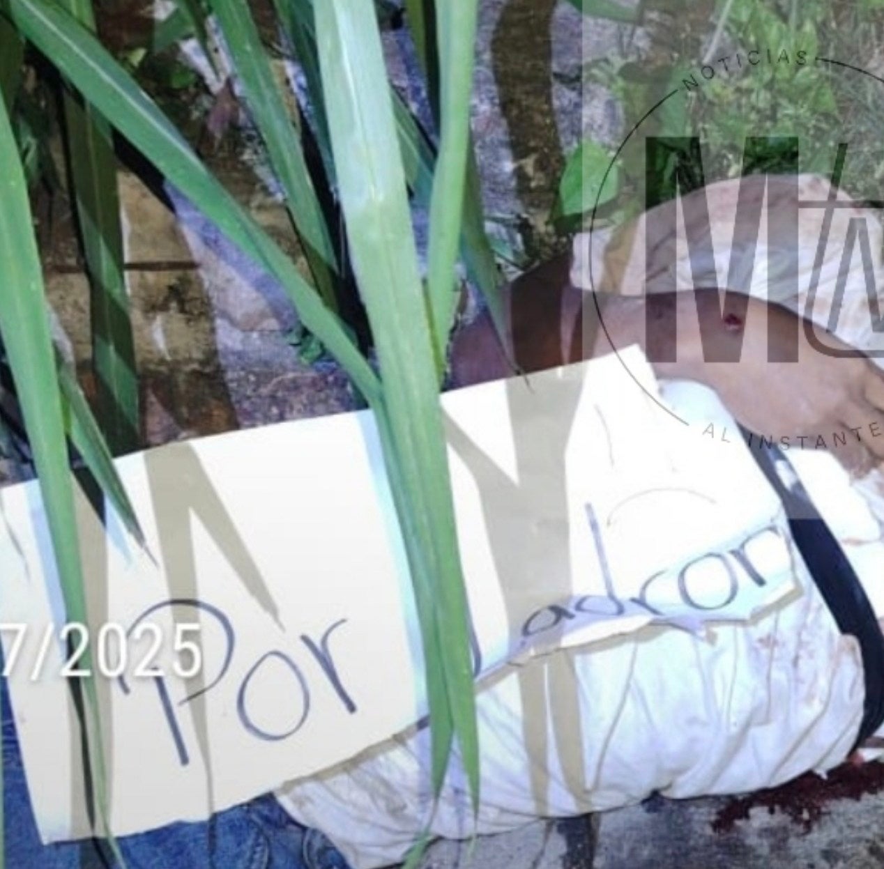 Muerto colonia San Francisco