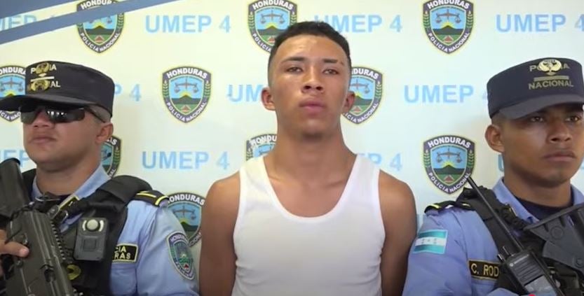 Pandillero detenido 2