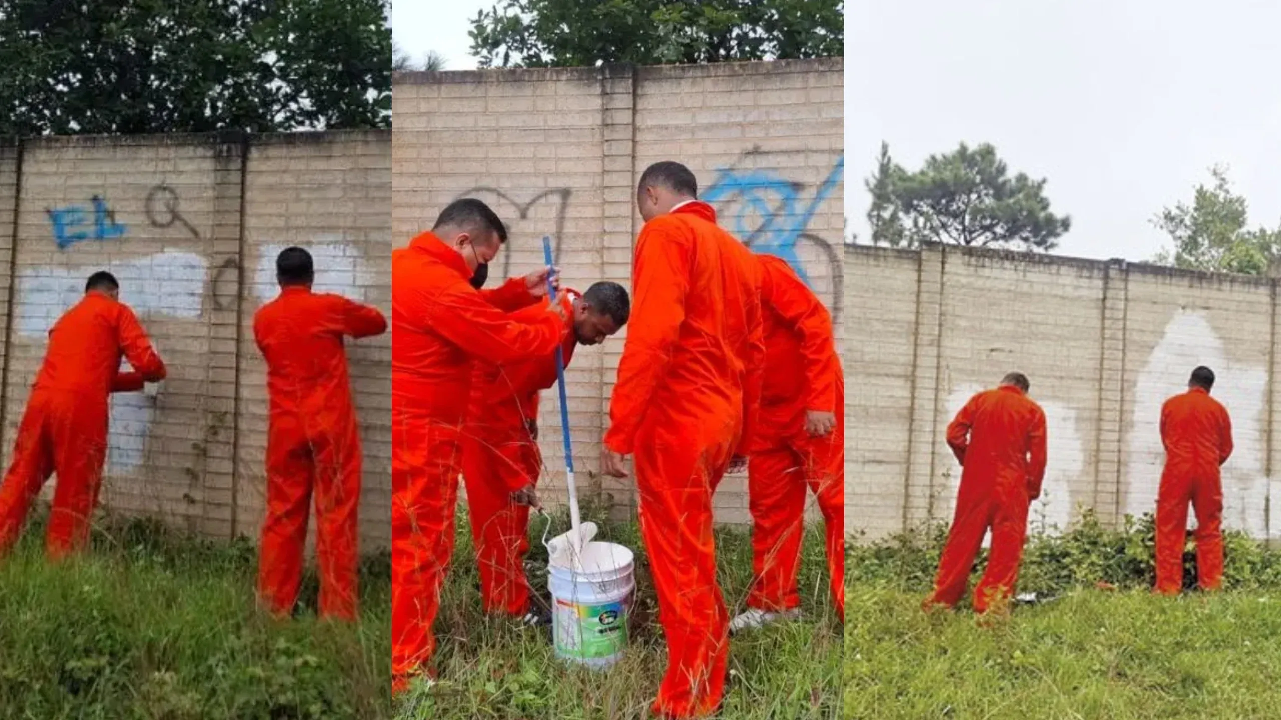 Grafitis de mareros y pandilleros en Tegucigalpa