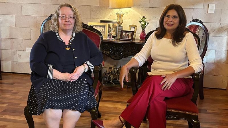 Reunión Rixi encargada negocios EEUU Reunión Rixi encargada negocios EEUU