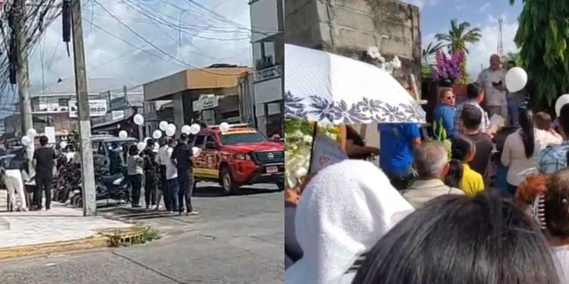 VIDEO| Familiares y ceibeños dieron el último adiós al periodista Rossel Posas