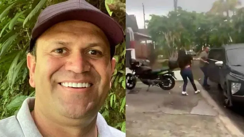 El edil salía del motel con otra mujer.