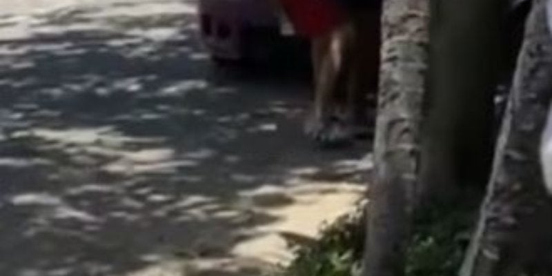 golpear a mujer embarazada