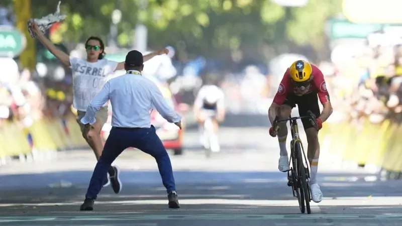 Activista Palestina Tour de Francia