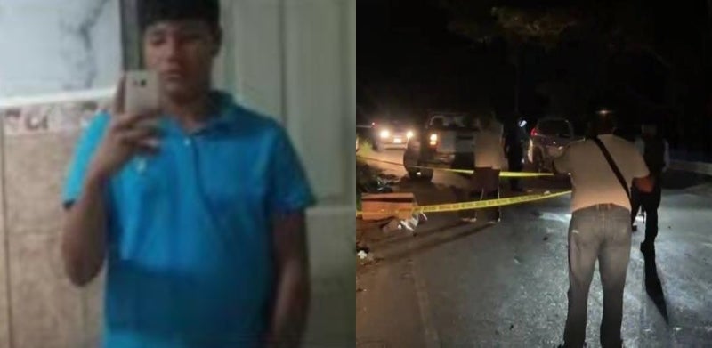 accidente de motocicleta en Colón