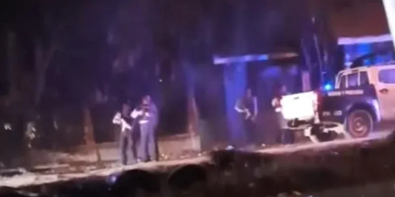 ¡Caos y balacera en Choloma!