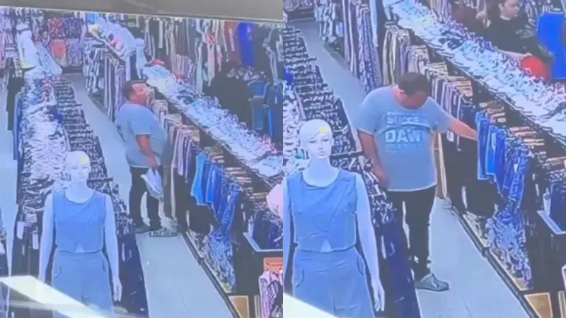 pareja robando en supermercado