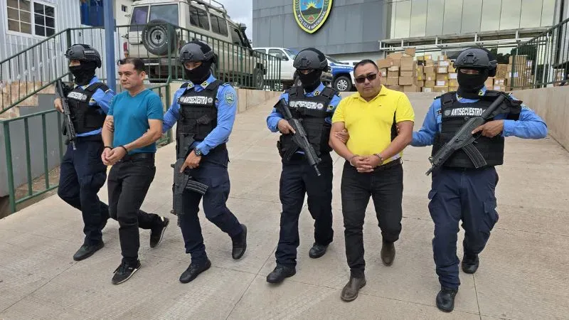 Hermanos secuestro mujer Copán