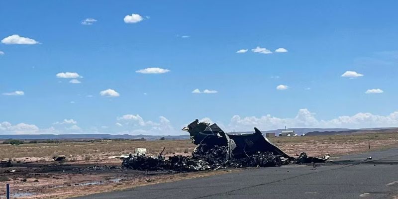 Siguen las tragedias aéreas: Avión se estrella en Arizona y deja cuatro personas muertas