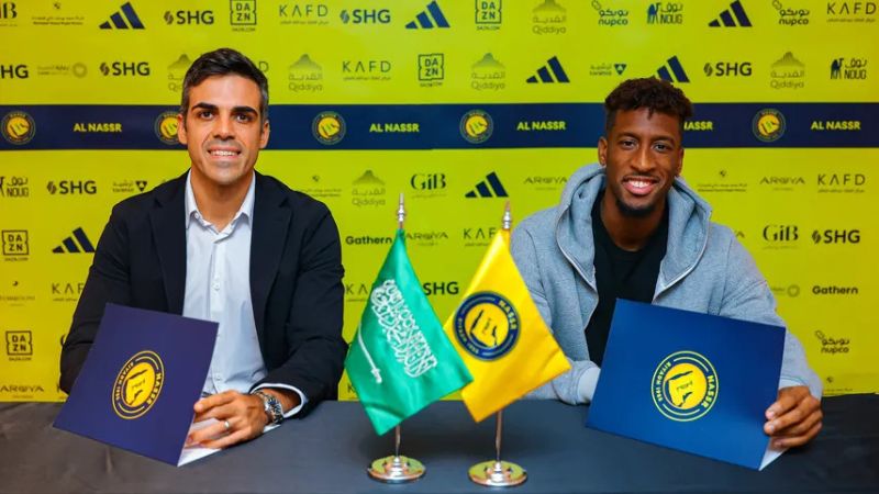 El francés firmó hasta 2028 con el equipo de la liga árabe. 