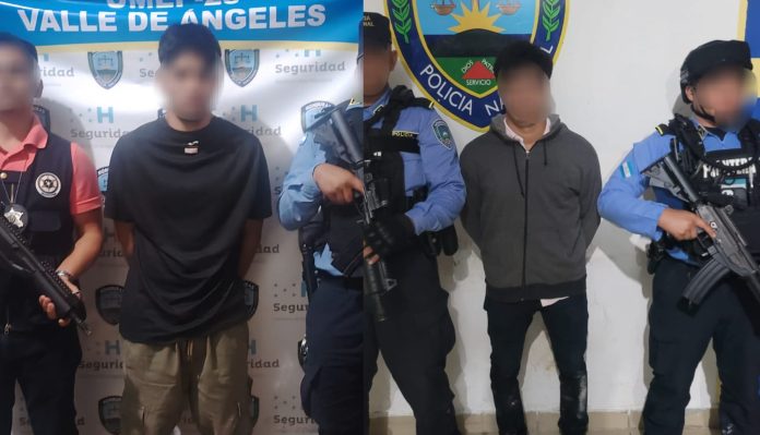 En Valle de Ángeles y frontera El Poy: detienen dos presuntos traficantes de drogas