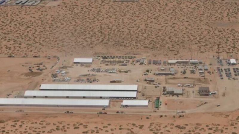 EEUU centro de detención migrantes TEXAS