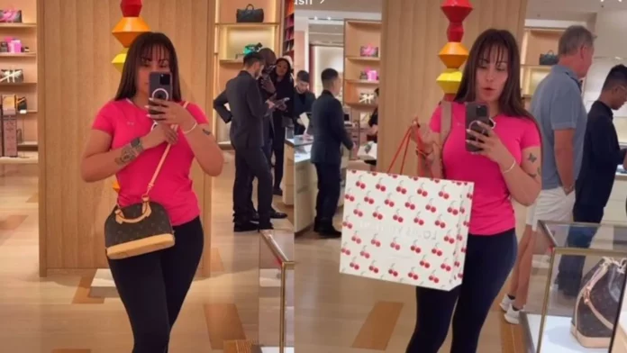 Elsa Oseguera presume costosa cartera