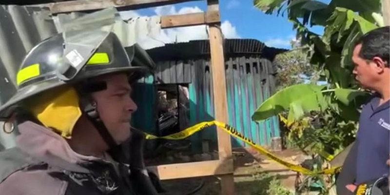 Hombre muere calcinado en incendio en la colonia Santa Clara de Comayagüela