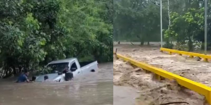 ¡Aislados por las lluvias! Más de 80 comunidades incomunicadas en Catacamas, Olancho