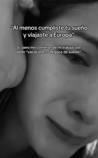 Joven mexicana pierde su trabajo tras vacacionar Europa