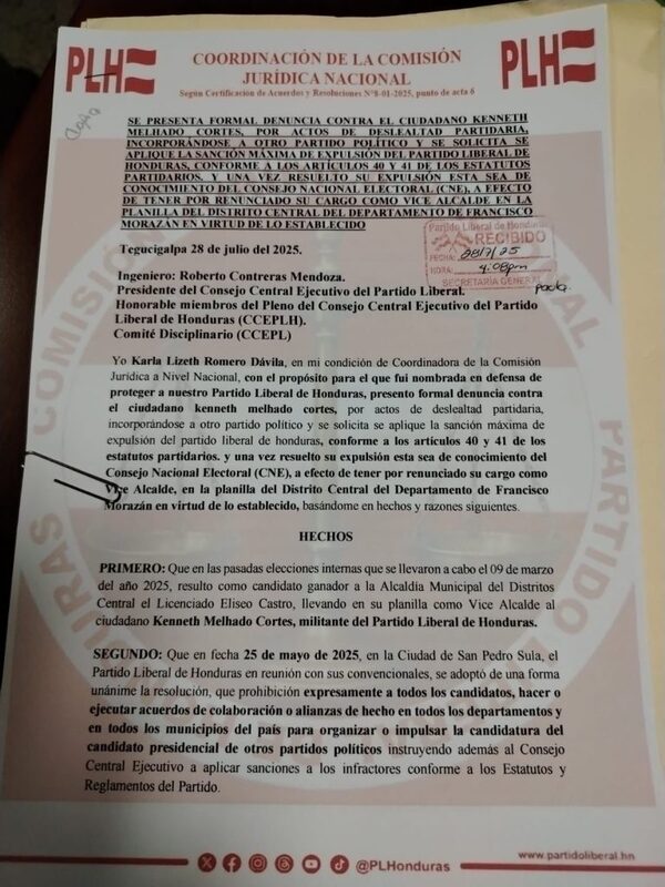 PARTIDO LIBERAL DOCUMENTO