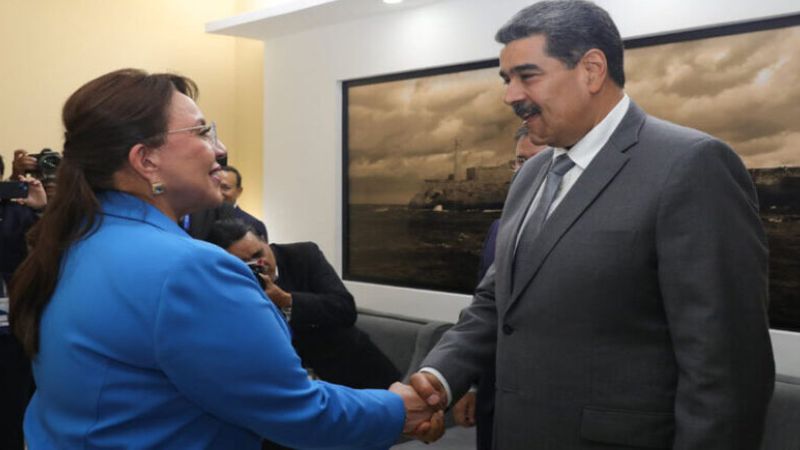Presidenta Castro respalda a Maduro