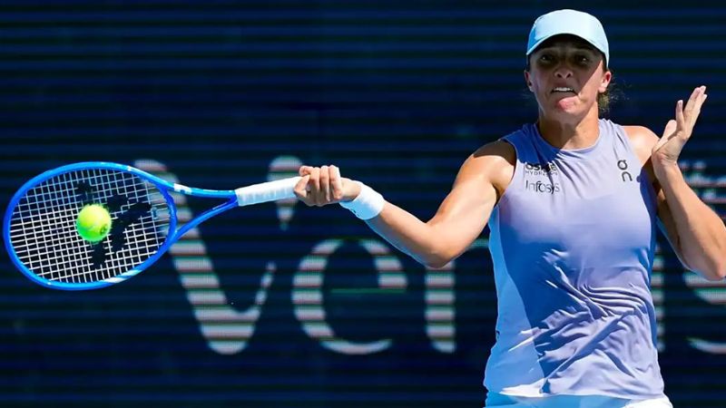 Cincinnati es uno de los dos únicos torneos WTA 1000 en los que Swiatek no ha alcanzado la final, junto a Canadá.