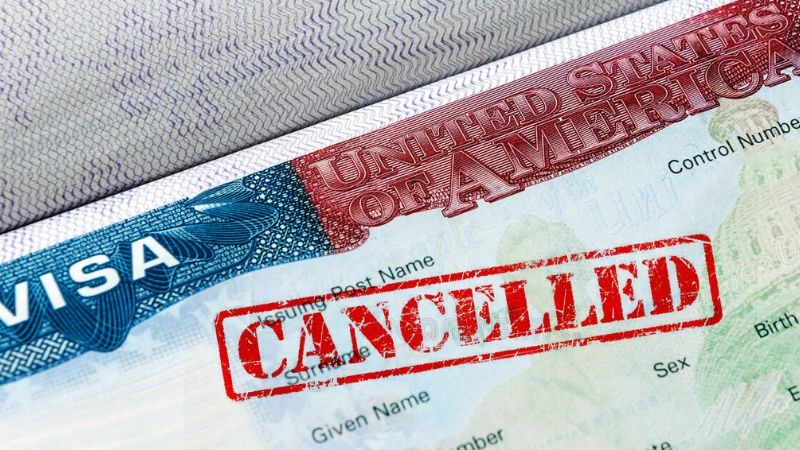 EE. UU. puede revocar tu visa