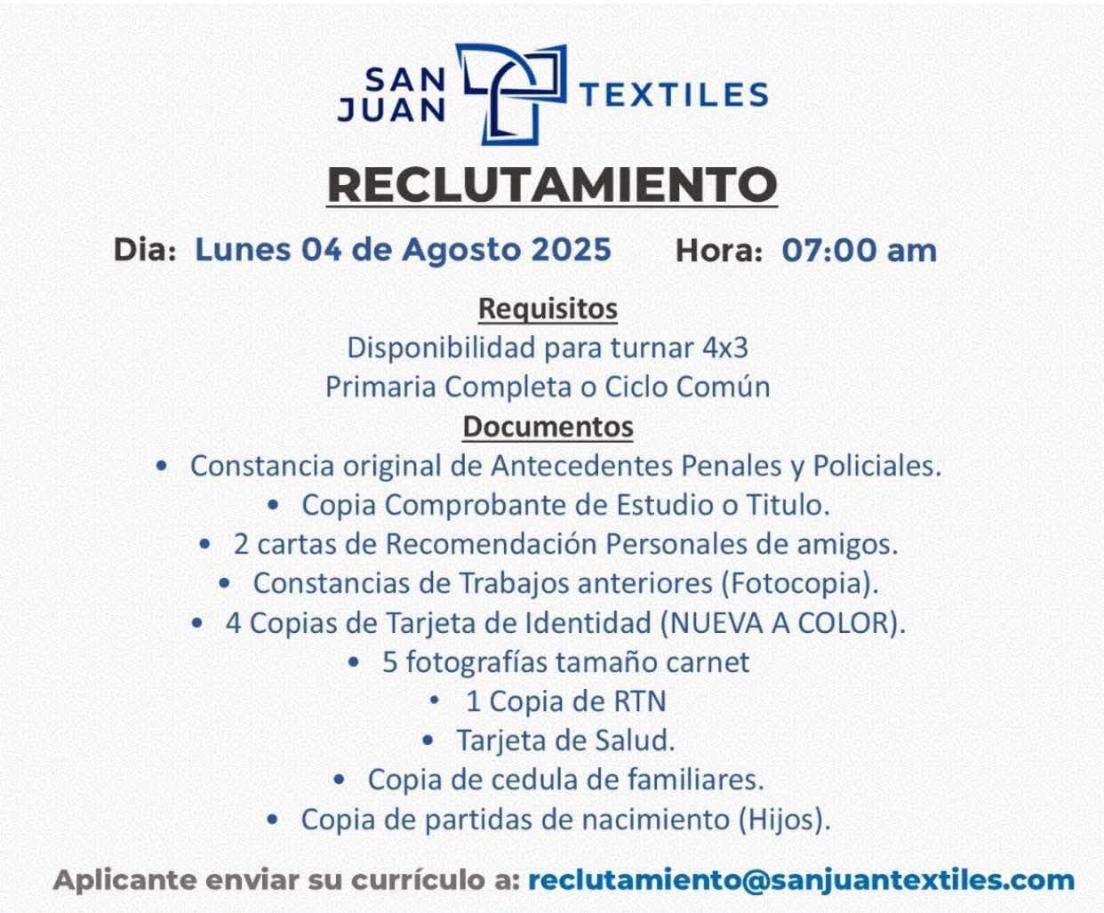 Empleos Choloma 