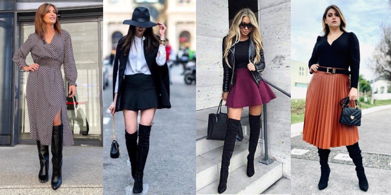 5 formas de usar botas altas sin que te veas anticuada