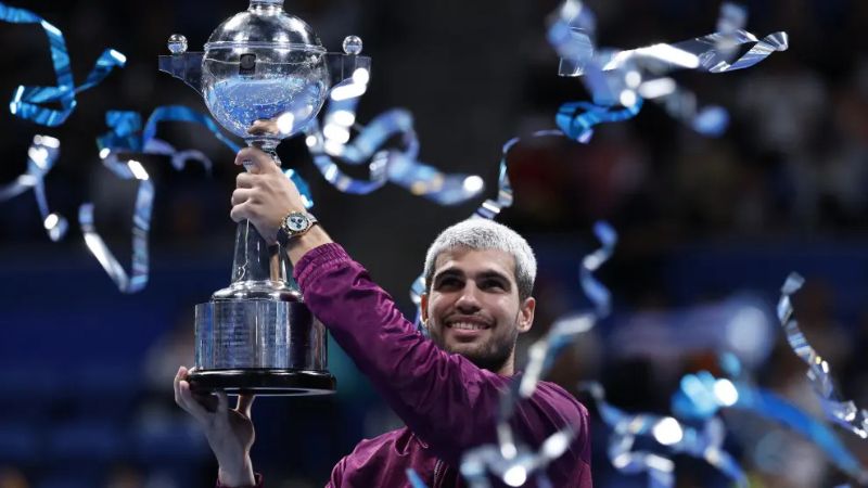 Alcaraz se lamentó en su cuenta de Instagram por no poder participar en el próximo Masters de Shanghái.