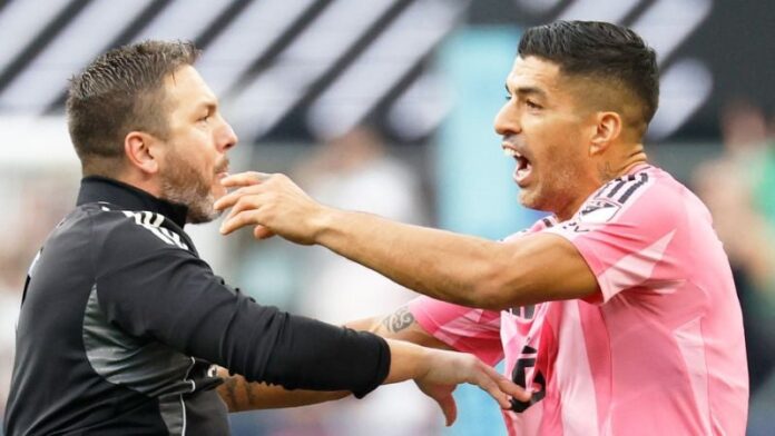 El delantero Luis Suárez del Inter Miami terminó en el ojo del huracán tras protagonizar un pelea contra el Seattle Sounders en la final de la Leagues Cup.